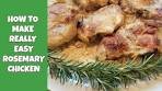Easy Herb Chicken Thighs Recipe