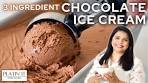 Easy Homemade Chocolate Ice Cream | 3 Ingredient Ice ...