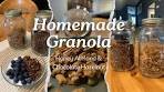 Easy Homemade Granola (Almond Honey Granola ...