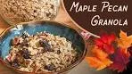 Easy Homemade Maple Pecan Granola Recipe - Make ...