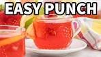 Easy Homemade Punch – Perfect for Parties!