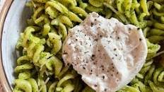 Easy Lemon Basil Pesto Pasta