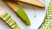 Easy Matcha Biscotti Recipe