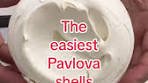 Easy Mini Pavlova Shells Recipe