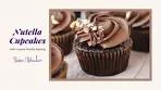 Easy Nutella Cupcakes with Creamy Nutella Frosting