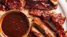 Easy Oven-Baked Ribs with Cola Barbecue Sauce