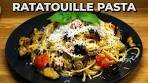 Easy Oven Roasted Ratatouille Pasta