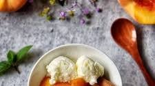 Easy Peach Compote Recipe with Honey