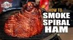 Easy Smoked Ham with a Hot Honey Glaze