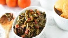 Easy Southern Collard Greens with Fire Roasted Tomatoes