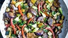 Easy Stir Fry Vegetables (with black bean sauce)
