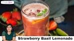 Easy Strawberry Basil Lemonade Recipe