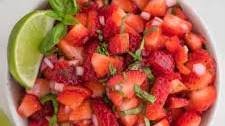 Easy Strawberry Salsa