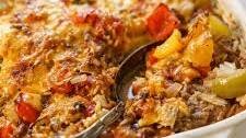 Easy Stuffed Pepper Casserole