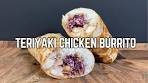 Easy Teriyaki Chicken Burrito