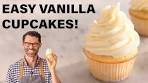 EASY Vanilla Cupcakes Recipe