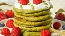 Easy Vegan Matcha Pancakes Recipe