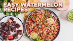 EASY WATERMELON RECIPES | Watermelon Salsa ...