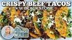 Easy Weeknight Meal: Crispy Beef Tacos | Blackstone Griddles