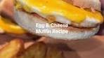 Egg & Cheese Muffin Recipe: Easy Breakfast Guide