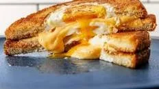 Egg-in-a-Hole Grilled Cheese Sandwich