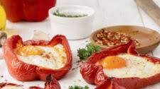Egg Stuffed Breakfast Peppers