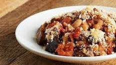 Eggplant and White Bean Casserole