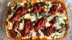 EGGPLANT PARMESAN BAKE | Roasted Eggplant w/spinach ...