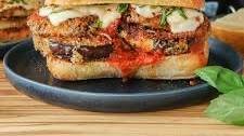 Eggplant Parmesan Sandwich