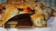 Eggplant, Potato, Tomato Casserole