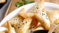 Feta Cheese and Sweet Potato Filo Pastry Samosas