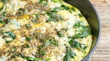 Feta Spinach Frittata