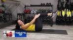 Fitness tip: Tabletop oblique crunch