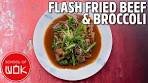 Flash Fried Beef and Broccoli!
