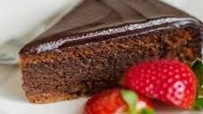 Flourless Chocolate Almond Cake with Chocolate Ganache