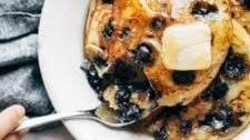 Fluffiest Blueberry Pancakes