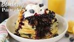 Fluffy Lemon Blueberry Pancakes - Easy Homemade ...