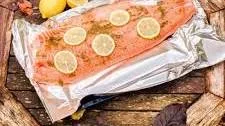 Foil-Baked Scottish Salmon with Herbs