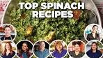 Food Network Chefs' Top Spinach Recipe Videos