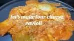 four cheese ravioli done in 20 mins 😋 super simple & easy ...