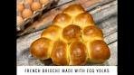French Brioche Made With Egg Yolks