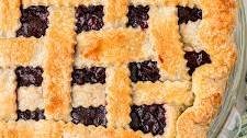 Fresh Cherry Pie with Lattice Crust