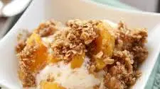 Fresh Peach Crisp