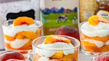 Fresh Peaches and Whipped Cream