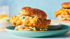 Fried Fish Sandwiches With Creamy Slaw and Tartar Sauce