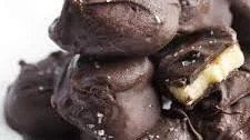 Frozen Chocolate Covered Banana Bites