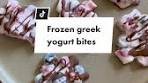 Frozen Greek Yogurt Berry Bites Recipe