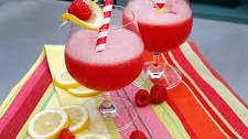 Frozen Raspberry and Vodka Lemonade