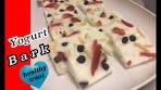 Frozen Yogurt Bark with Fresh Fruit, Almonds and Chocolate ...