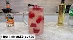 Fruit Infused Ice Cubes